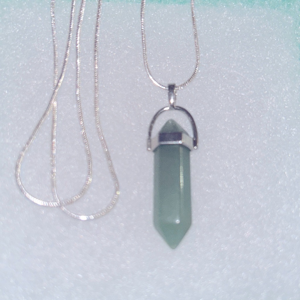 Boho Hippie Jade 30 Sterling Silver Neckl 20$